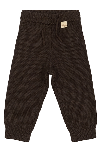 Petit Piao Sweatpants Strik Daqo - Brown 